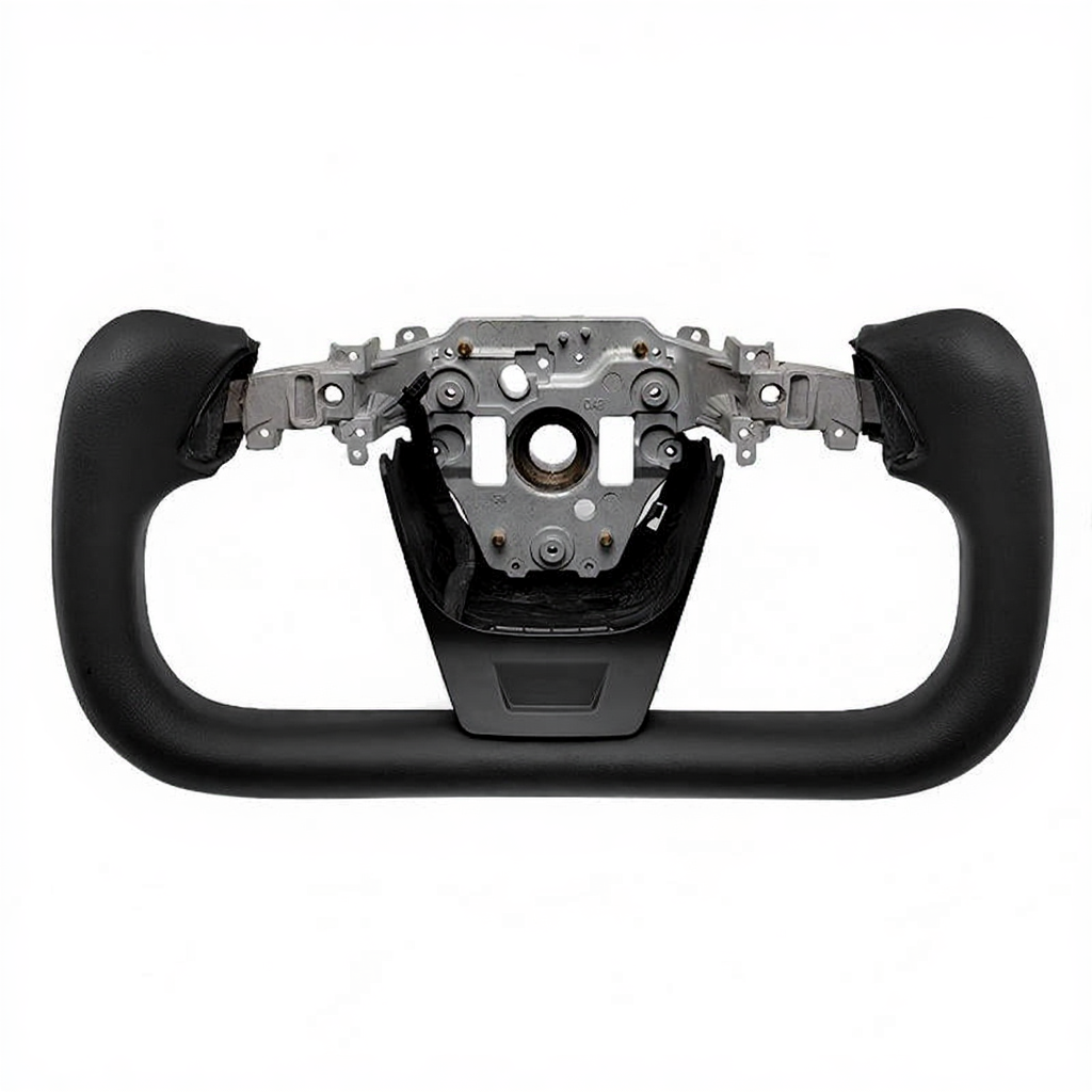 Nappa Leather Yoke Steering Wheel for Tesla Model Y Juniper/3 Highland