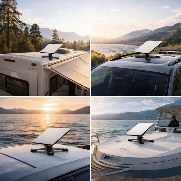 No-Drill Magnetic Roof Mount for Starlink Gen 3 RV Car & Boat Use