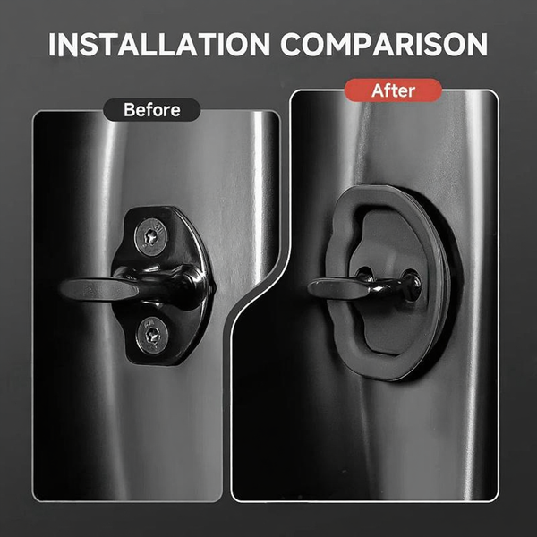Noise Reducing Door Lock Covers for Tesla Model 3/Y/Cybertruck