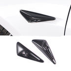 Real Carbon Fiber Side Camera Cover for Tesla Model 3 Highland/Y Juniper