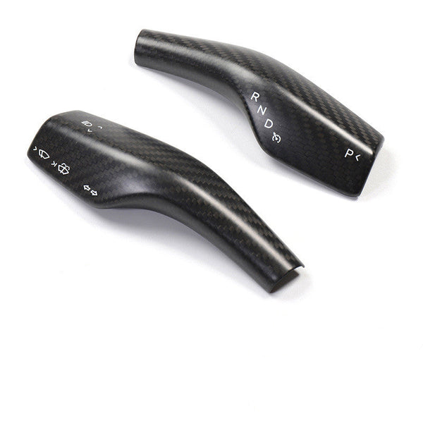 Carbon Fiber Wiper and Drive Shift Switch Cover for Tesla Model 3/Y
