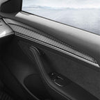 Door Trim for Tesla Model 3/Y - Real Molded Carbon Fiber