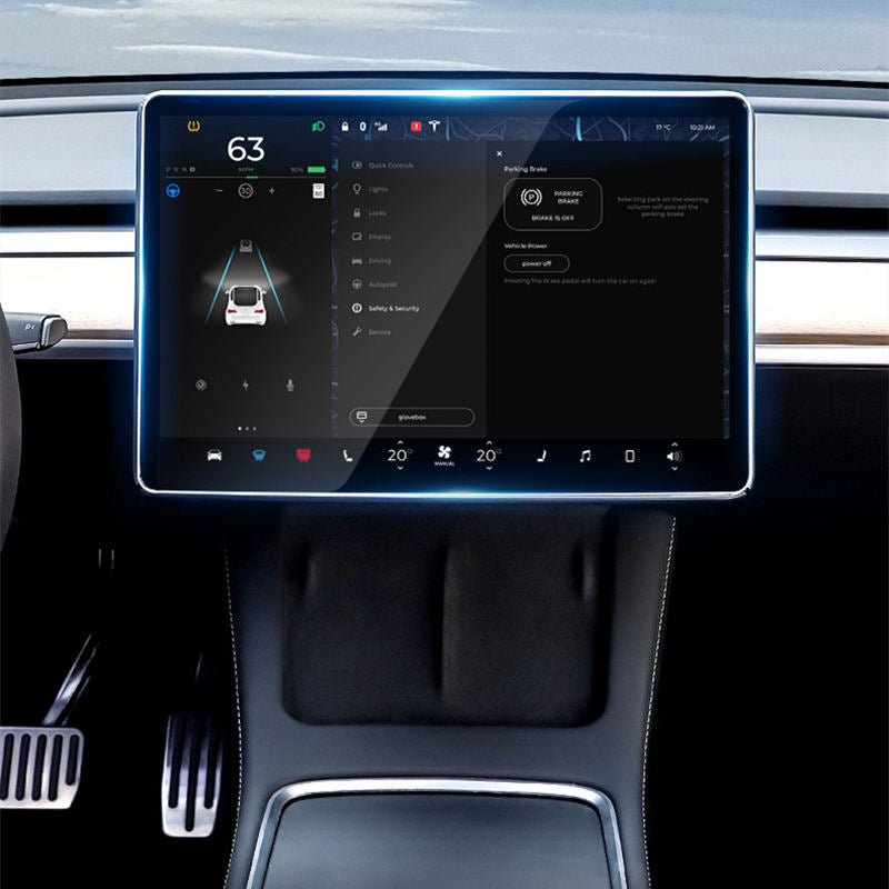 2pcs Blue Light Screen Protector for Tesla Model 3/Y