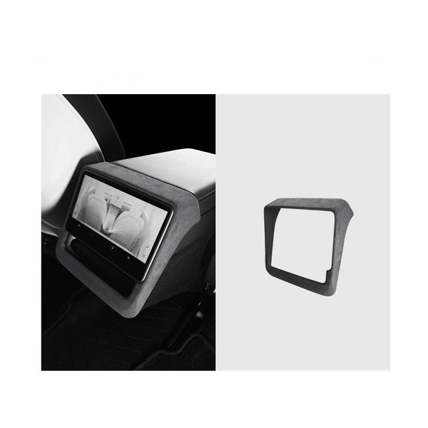 Tesla Model 3/Y Juniper Highland Alcantara Rear Display Frame Cover