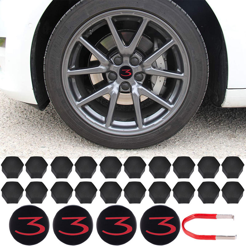 Aero Wheel Cap Kit for Tesla Model 3