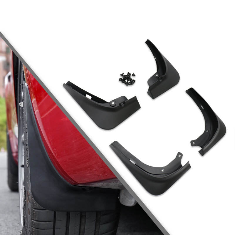 Mud Flaps Matte Black Carbon Fiber ABS Tesla Model 3/Y