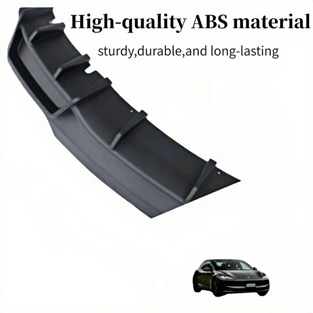 2024+ Tesla Model 3 Highland Rear Bumper Lip Diffuser ABS Body Kit