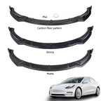 Tesla Model 3/Y Front Lip ABS Painted Spoiler (2021-2023)
