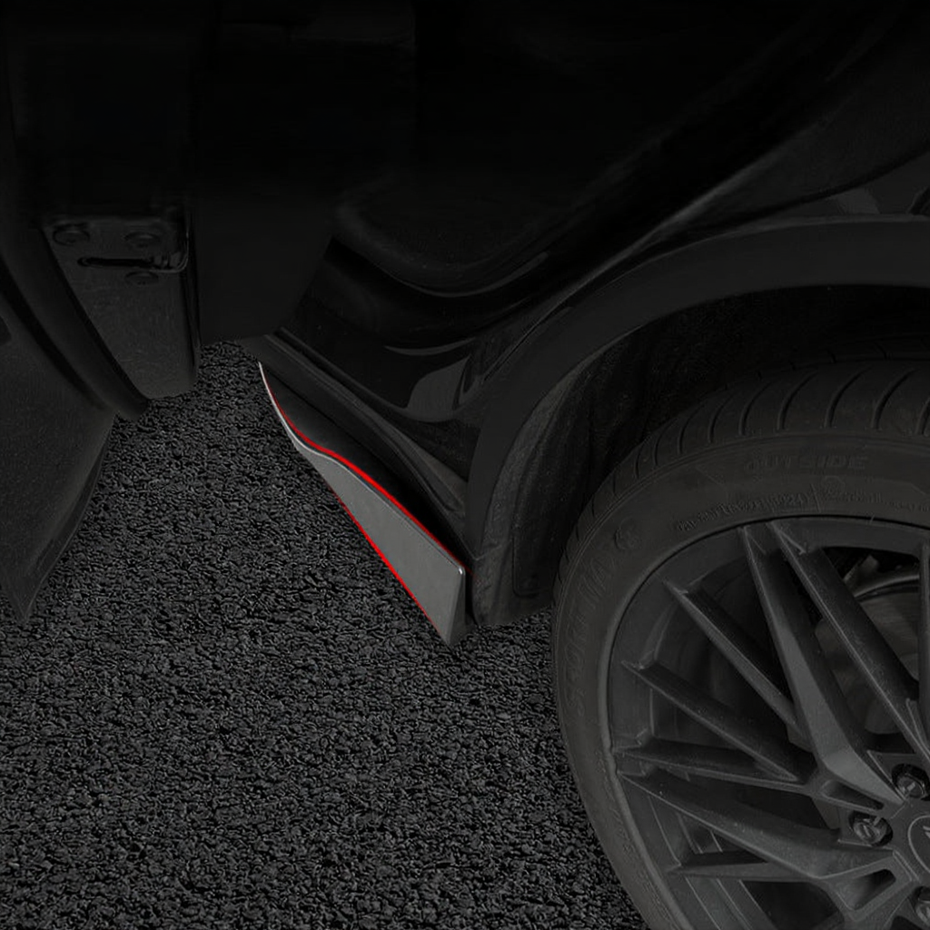 ABS Side Skirts Rocker Panel Splitter for Tesla Model Y Juniper 2025+