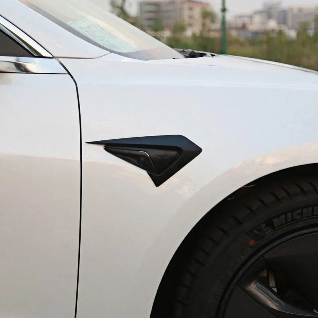 ABS Tesla Model 3/Y Side Camera Cover with Fender Vent Design