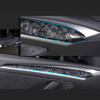 Door Trim for Tesla Model 3/Y - Real Molded Carbon Fiber
