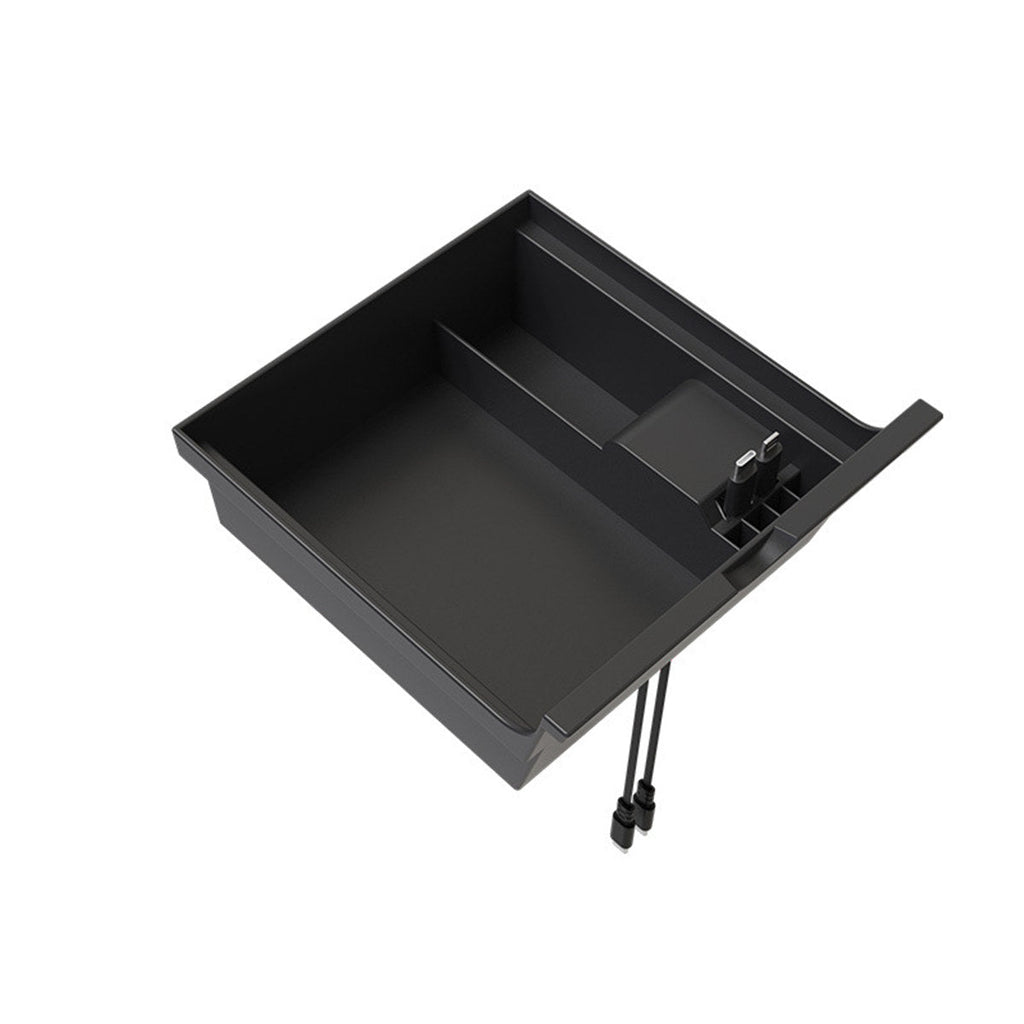 Tesla Model 3/Y With Charging Retractable Cable Storage Box