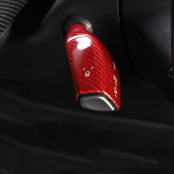 Carbon Fiber Wiper and Drive Shift Switch Cover for Tesla Model 3/Y