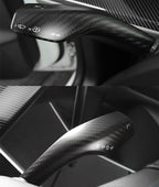 Carbon Fiber Wiper and Drive Shift Switch Cover for Tesla Model 3/Y
