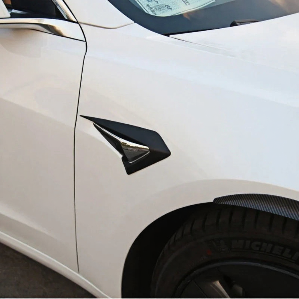 ABS Tesla Model 3/Y Side Camera Cover with Fender Vent Design