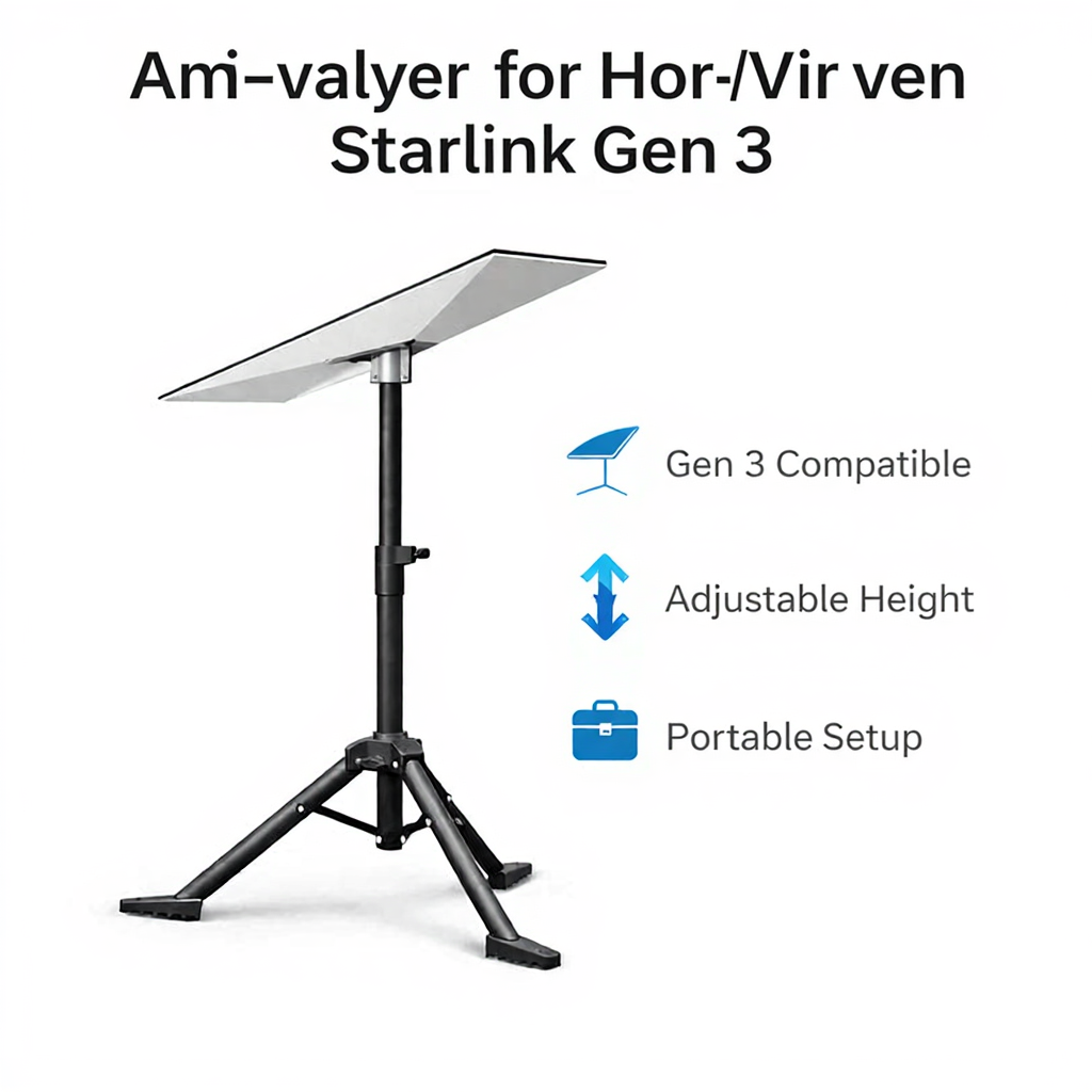 Portable Tripod Stand for Starlink Gen 3
