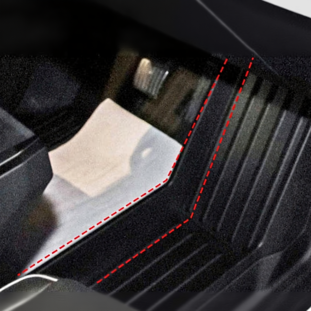 Protective Covers for Cybertruck Lower Center Console Side