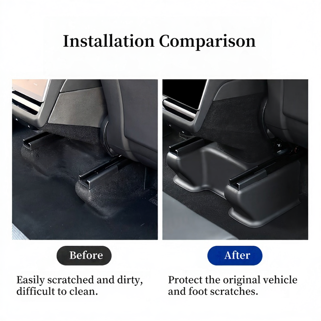 Protective Seat Track Guards for Tesla Model Y Juniper 2025+