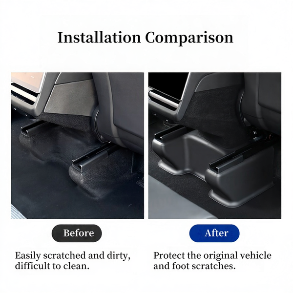 Protective Seat Track Guards for Tesla Model Y Juniper 2025+