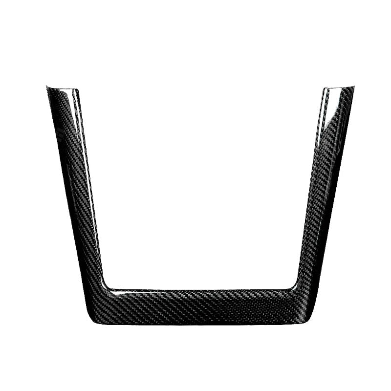 Real Carbon Fiber Center Console Charging Frame Cover for Tesla Model 3 Highland / Y Juniper