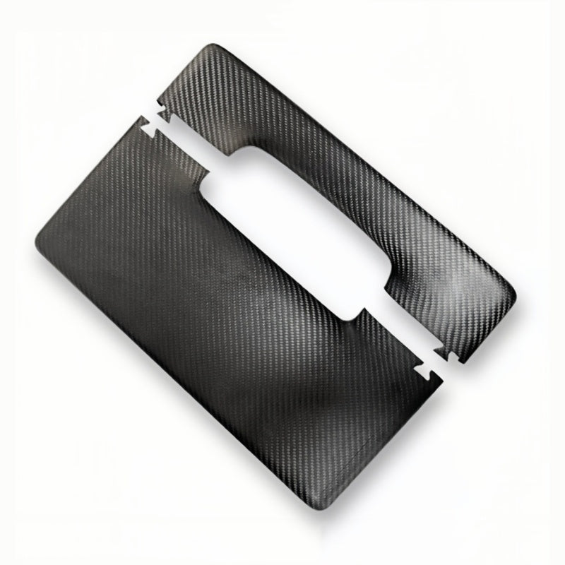 Real Carbon Fiber Center Control Screen Back Cover for Tesla Model 3/Y Secondary image