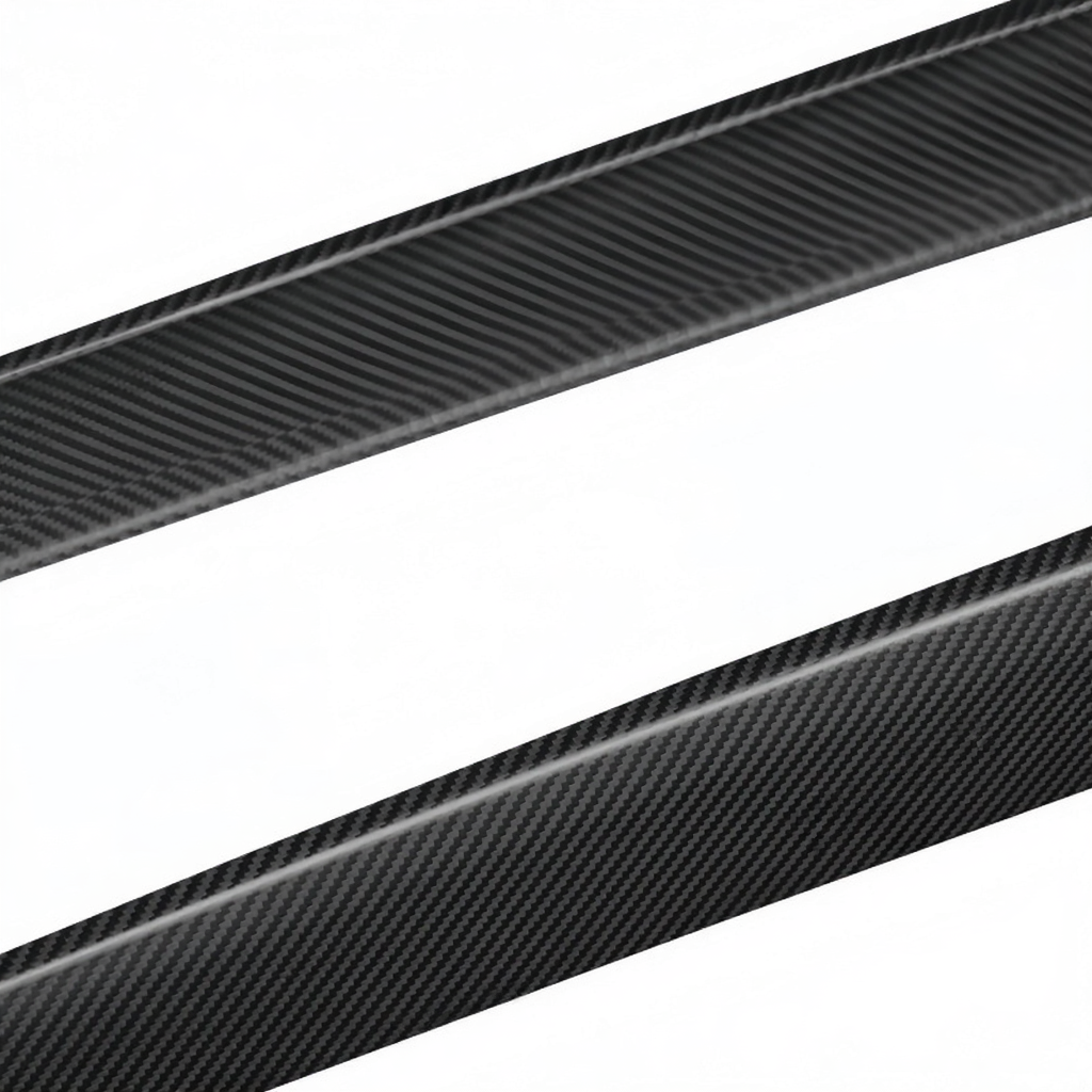 Real Carbon Fiber Console Side Panel Protector For Tesla Model Y Juniper