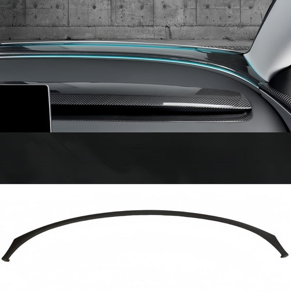 Real Carbon Fiber Dashboard Air Vent Overlay Kit For Tesla Model 3 Highland/Model Y Juniper