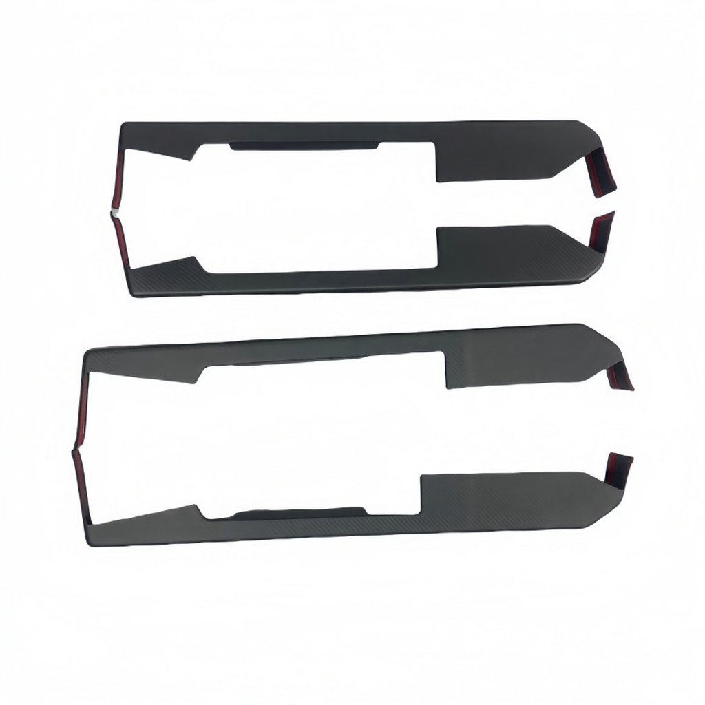 Real Carbon Fiber Door Armrest Covers for Tesla Cybertruck