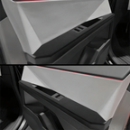 Real Carbon Fiber Door Armrest Covers for Tesla Cybertruck