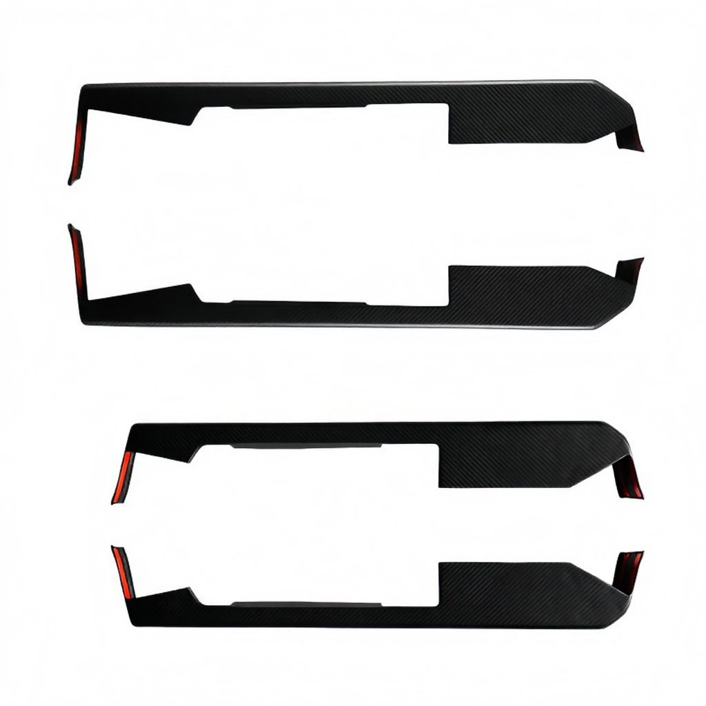 Real Carbon Fiber Door Armrest Covers for Tesla Cybertruck