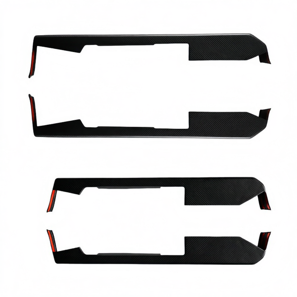Real Carbon Fiber Door Armrest Covers for Tesla Cybertruck