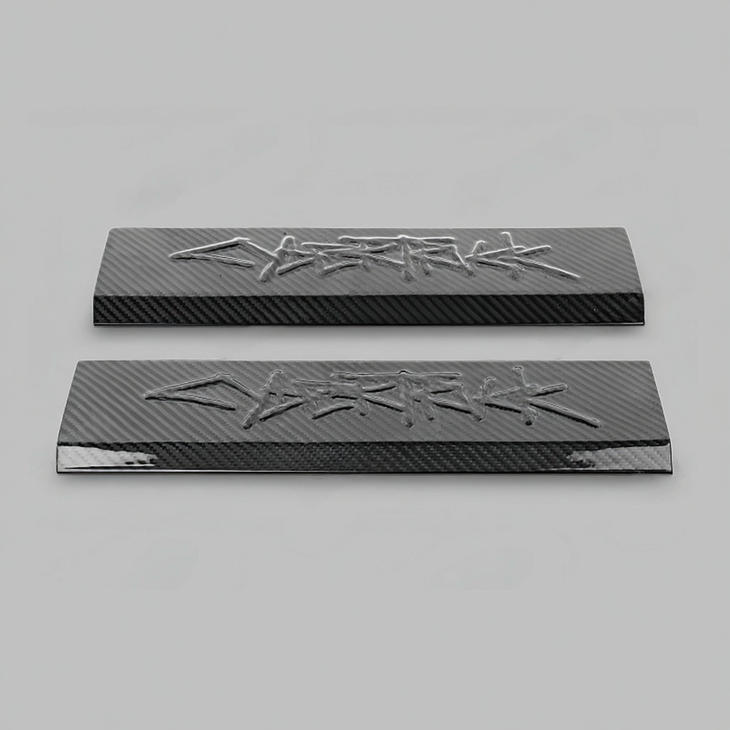 Real Carbon Fiber Door Sill Protection for Tesla Cybertruck