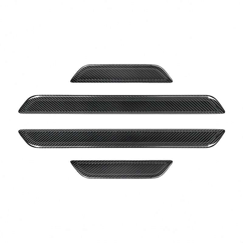 Real Carbon Fiber Door Sill Protector for Tesla Model Y