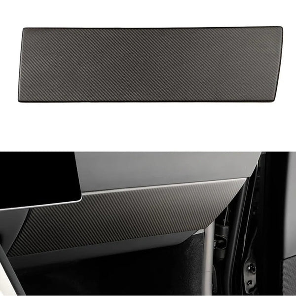 2025+ Real Carbon Fiber Glove Box Cover for Tesla Model Y Juniper