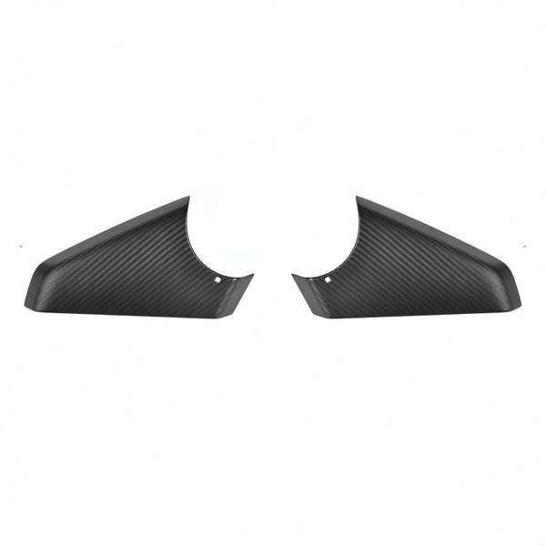 Real Carbon Fiber Lower Mirror Cover Caps for Tesla Cybertruck