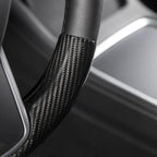 Real Carbon Fiber Steering Wheel Cover for Tesla Model 3/Y
