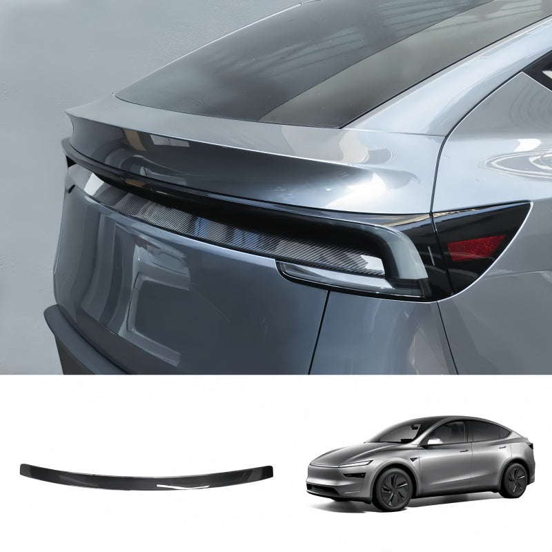 Real Carbon Fiber Tailgate Trim Strip for 2025+Tesla Model Y Juniper Main image