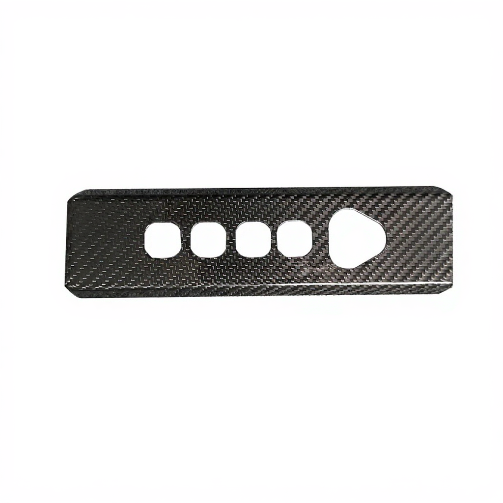 Real Carbon Fiber Tesla Cybertruck Shift Button Console Cover