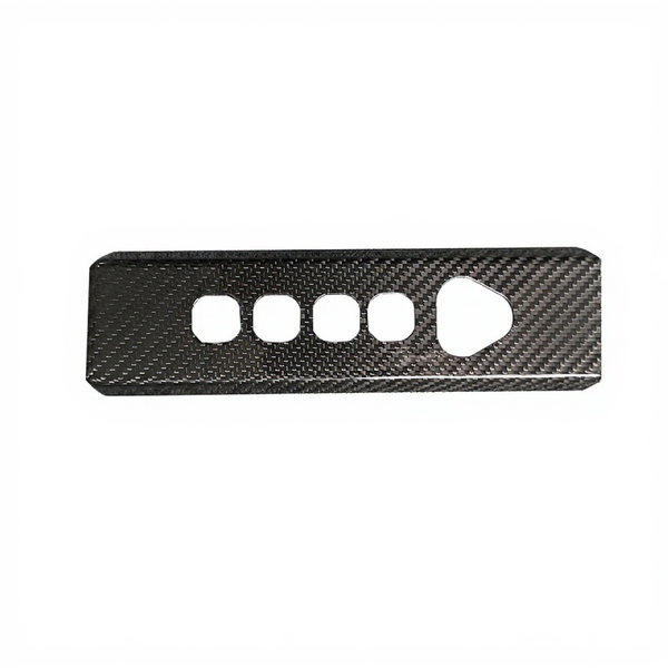 Real Carbon Fiber Tesla Cybertruck Shift Button Console Cover
