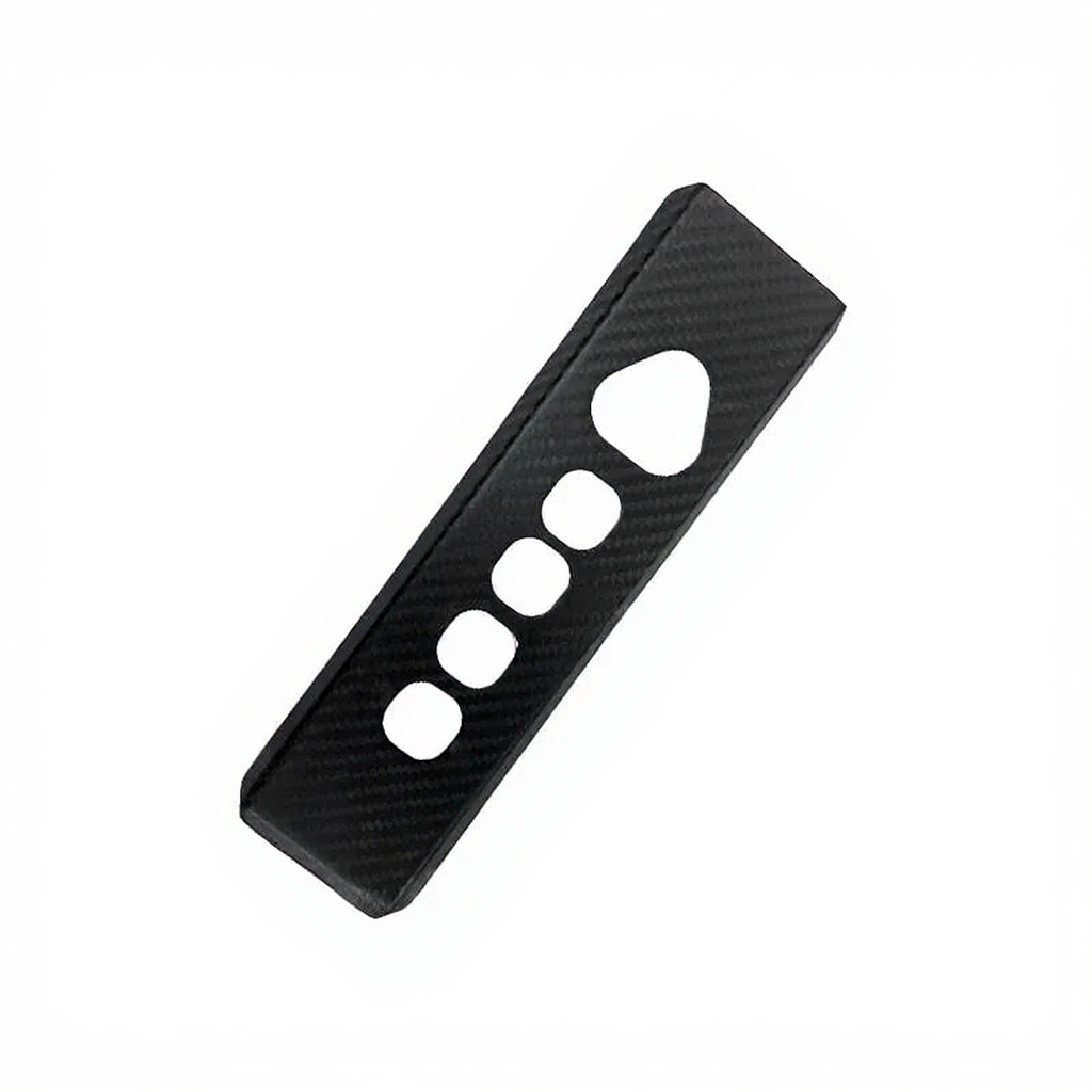Real Carbon Fiber Tesla Cybertruck Shift Button Console Cover