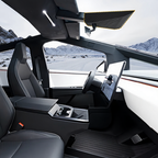 Real Carbon Fiber Warning Light Cover for Tesla Cybertruck