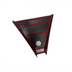 Real Carbon Fiber Warning Light Cover for Tesla Cybertruck