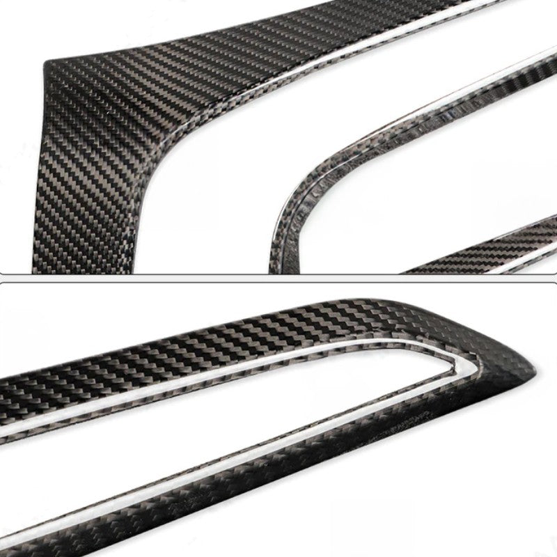 Real carbon fiber tail light frame for the Tesla Model 3 Highland (2 pcs)
