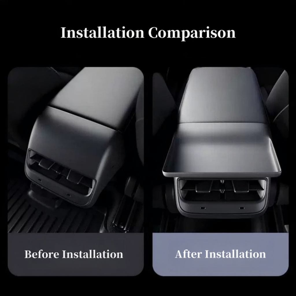 Rear Air Vent Tray for Tesla Model 3/Y