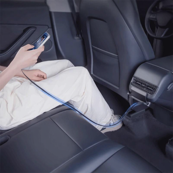 Rear Air Vent Two-in-One Dock Station for Tesla Model 3/Y (2021-2024)