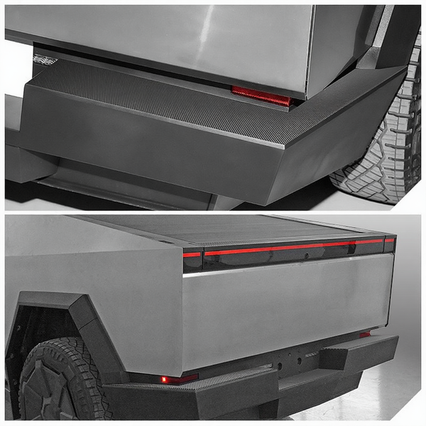 Rear Bumper Tailgate Protection Pad for Tesla Cybertruck