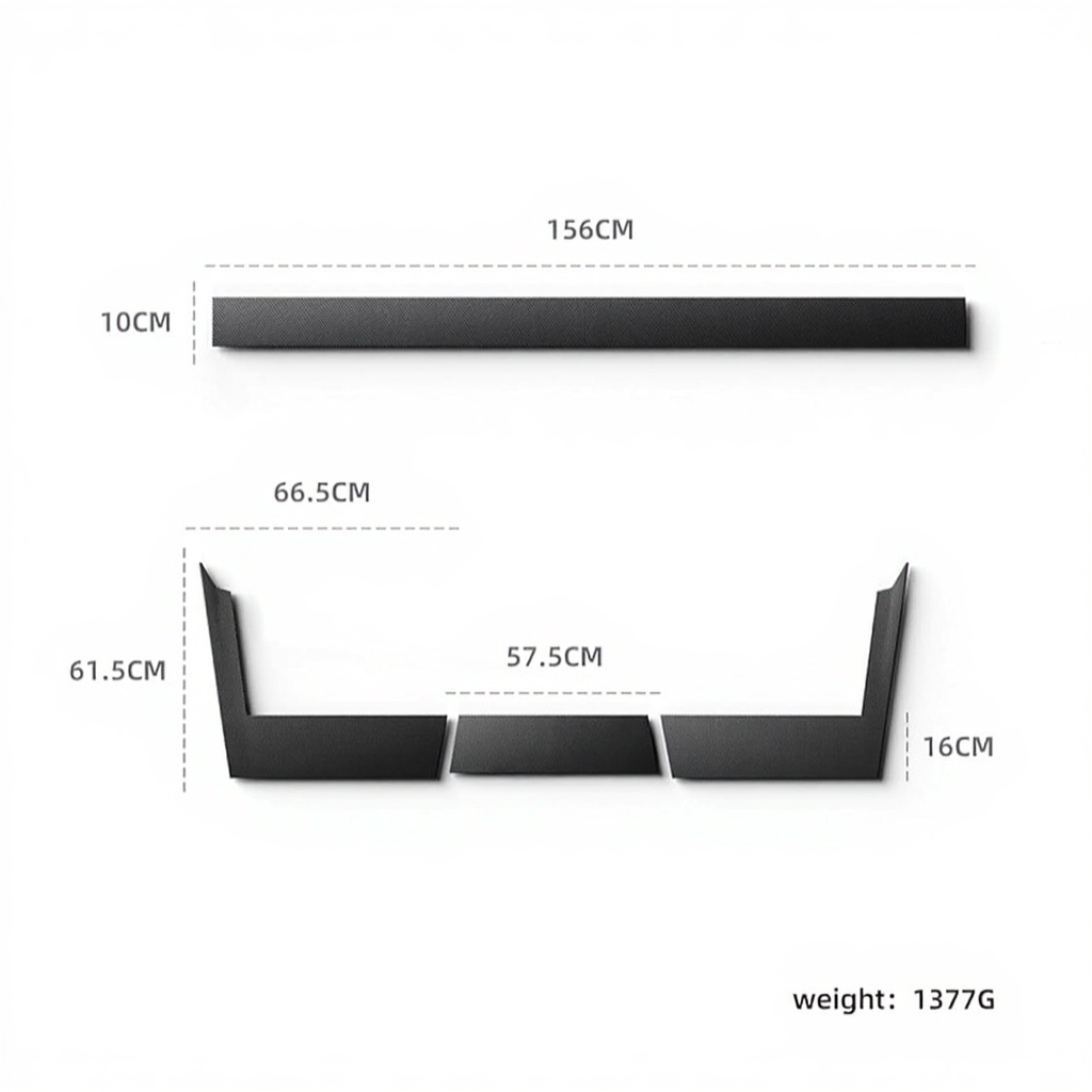 Rear Bumper Tailgate Protection Pad for Tesla Cybertruck