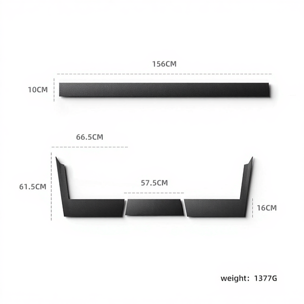 Rear Bumper Tailgate Protection Pad for Tesla Cybertruck