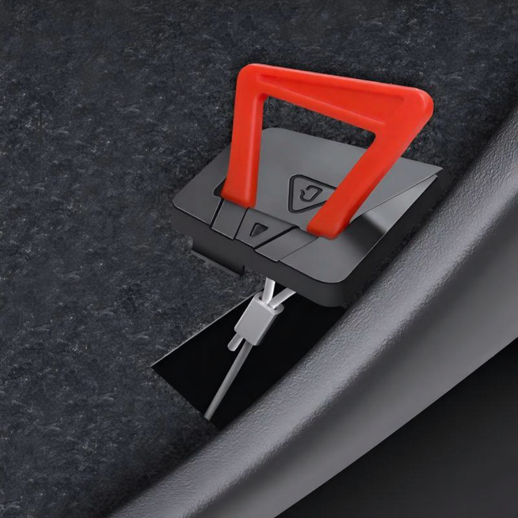 Rear Door Interior Emergency  Pull Handle for Tesla Model Y Juniper 2025+ Secondary image