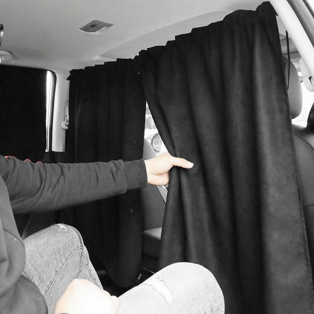 Rear Privacy Curtains for Tesla Model S/3/X/Y